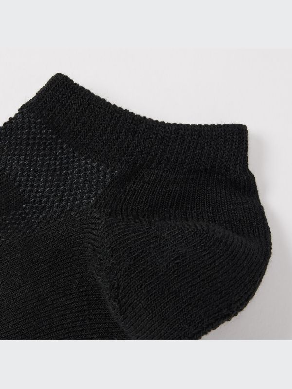 Mesh Pile Short Socks