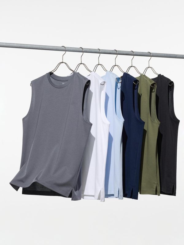 AIRism Cotton T-Shirt | Sleeveless