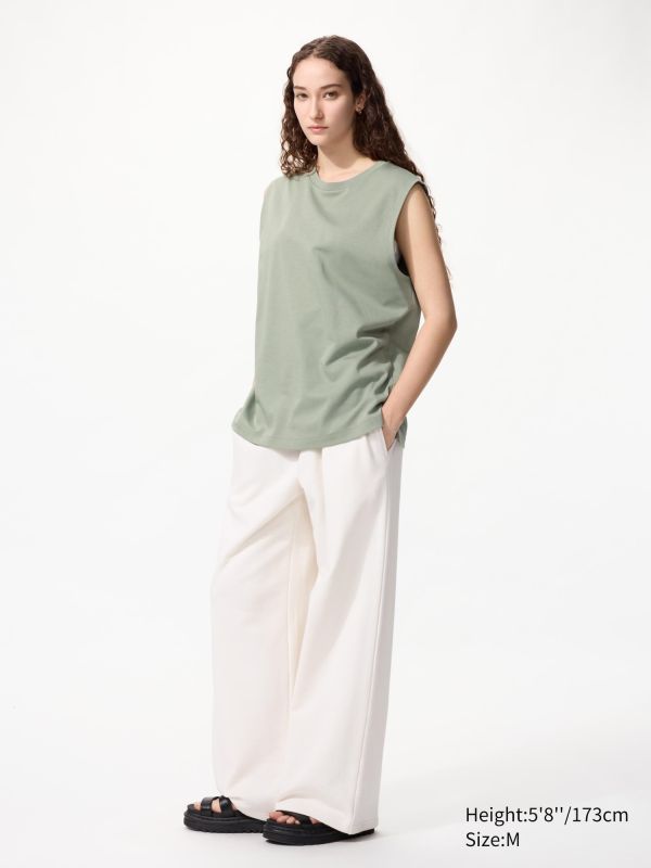 AIRism Cotton T-Shirt | Sleeveless