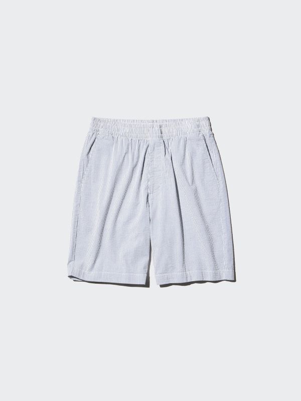 Stretch Easy Shorts | Seersucker | 8"