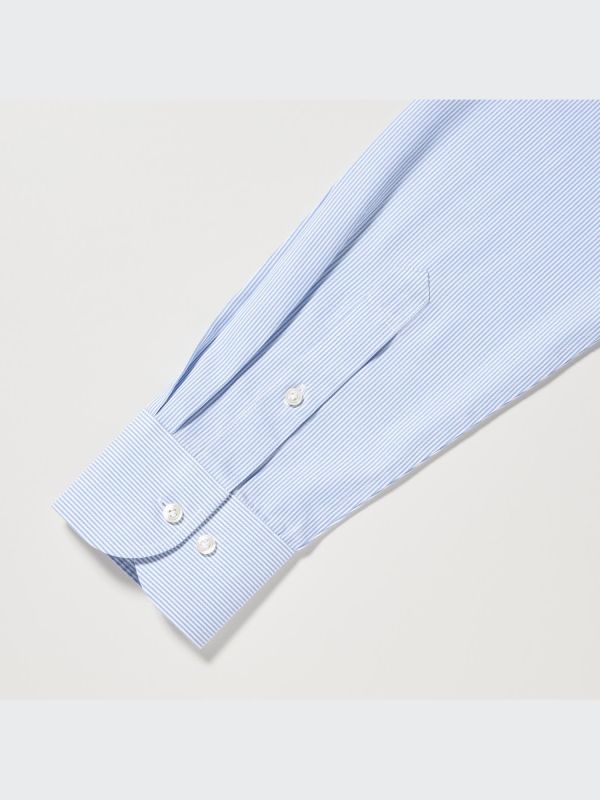 Super Non-Iron Slim Shirt | Spread Collar | Striped