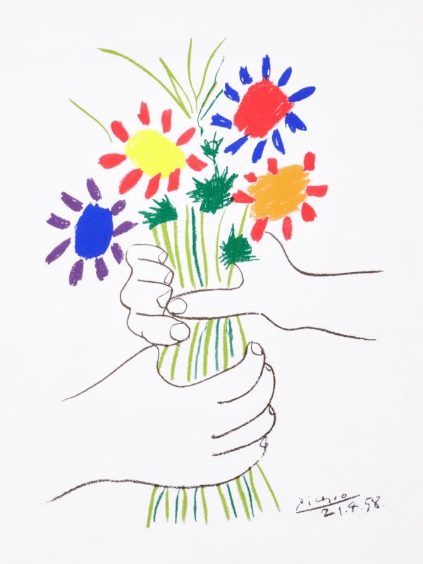 PEACE FOR ALL Graphic T-Shirt | Pablo Picasso