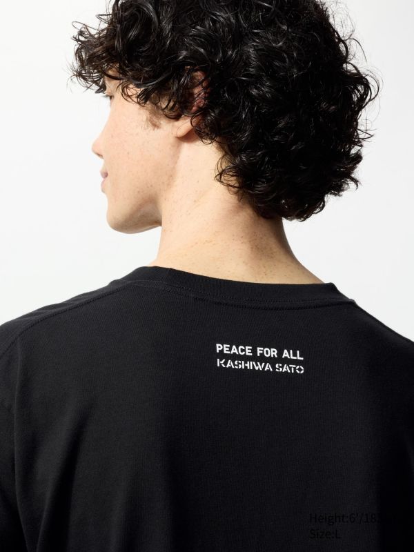 PEACE FOR ALL Graphic T-Shirt | Kashiwa Sato
