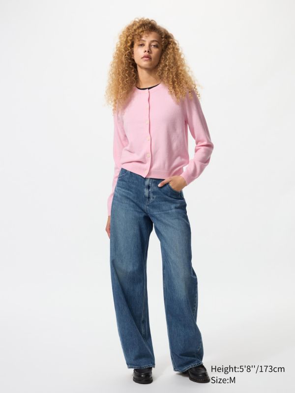 Cashmere Short Cardigan