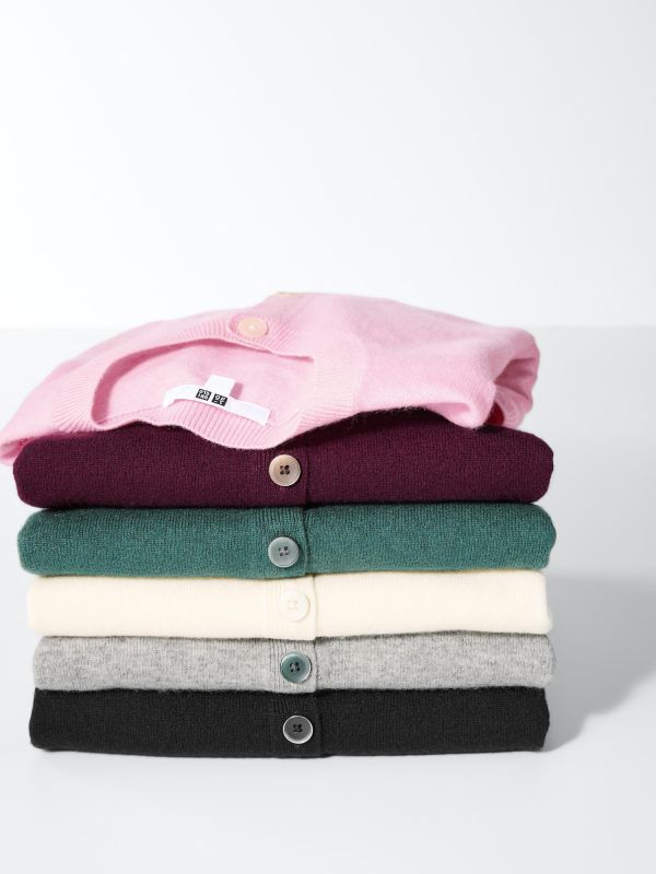 Cashmere Short Cardigan