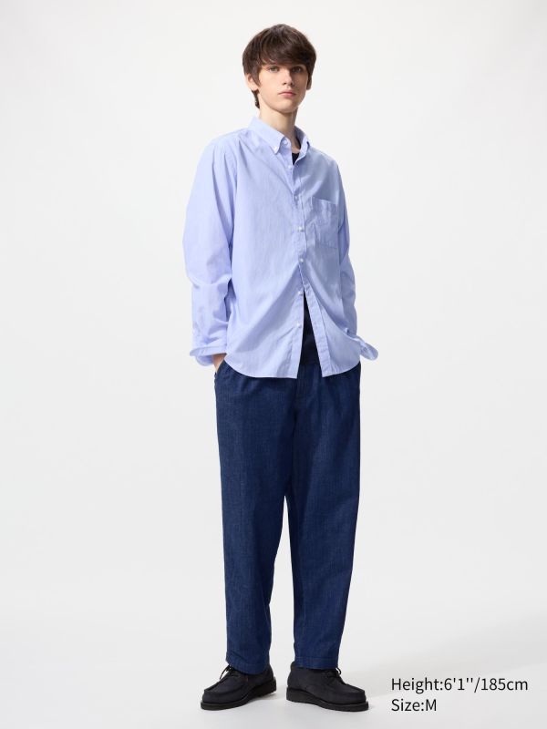 Broadcloth Shirt | Button Down | Hairline Fabric