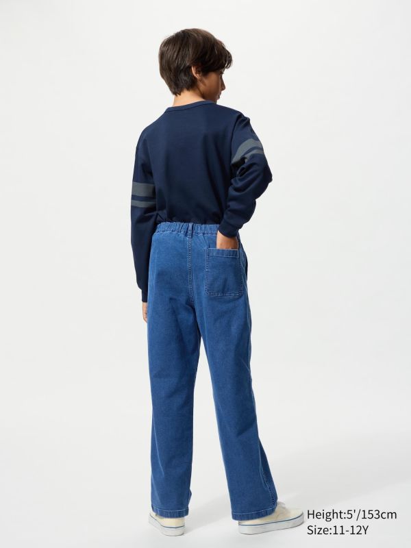 Stretch Easy Pants | Denim