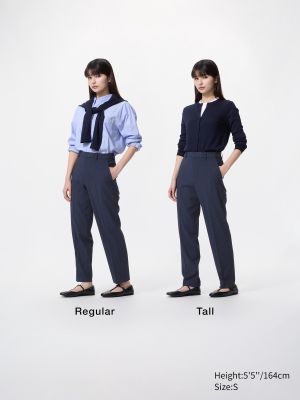 Smart Ankle Pants | Pinstripe