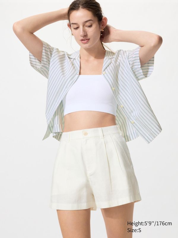 Linen Cotton Shorts