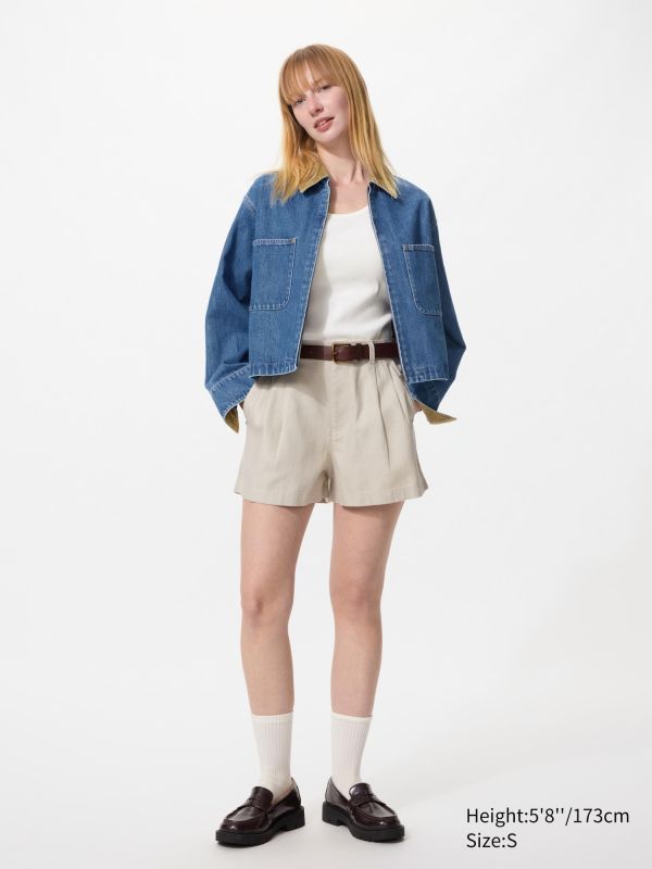 Linen Cotton Shorts