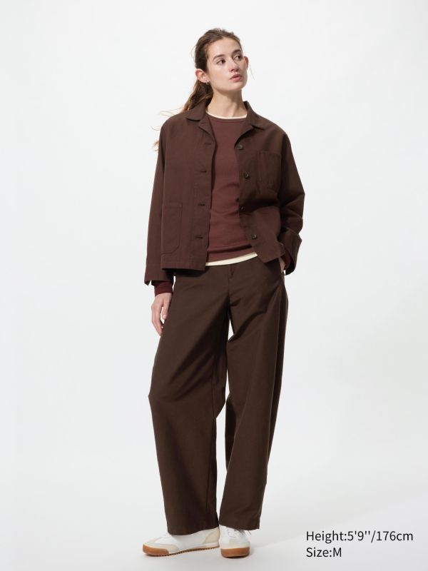 Linen Blend Coverall
