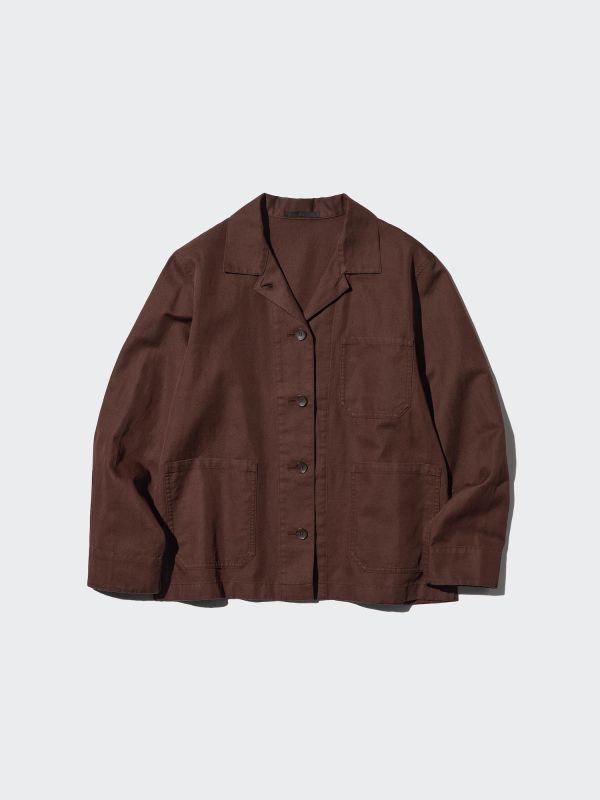 Linen Blend Coverall