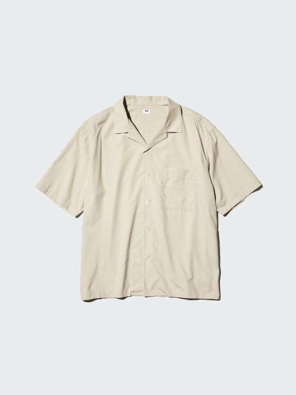 Open Collar Shirt | Short Sleeve