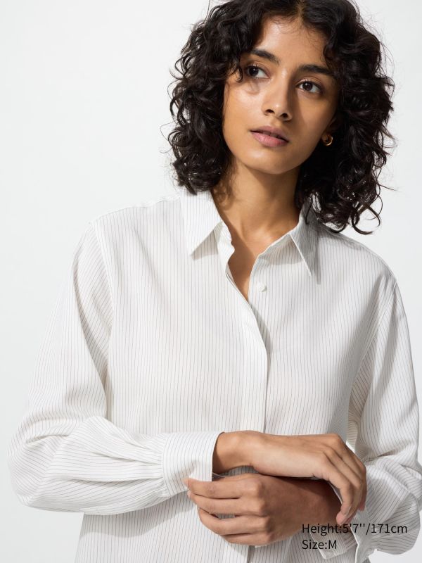 Rayon Blouse | Striped