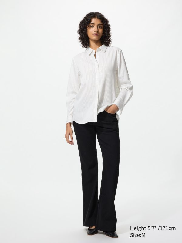 Rayon Blouse | Striped