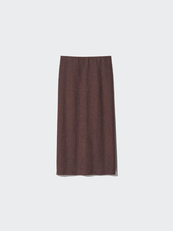Shirring Narrow Skirt