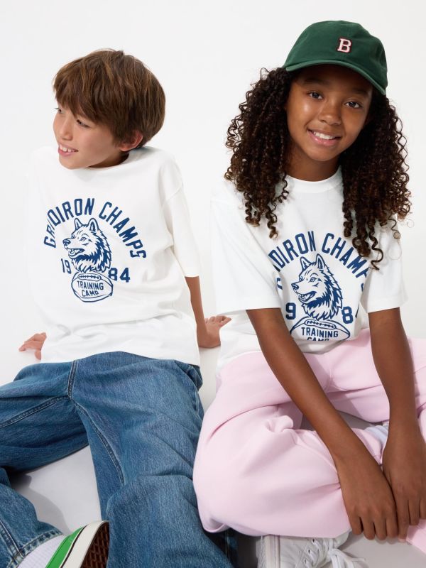 AIRism Cotton Graphic T-Shirt