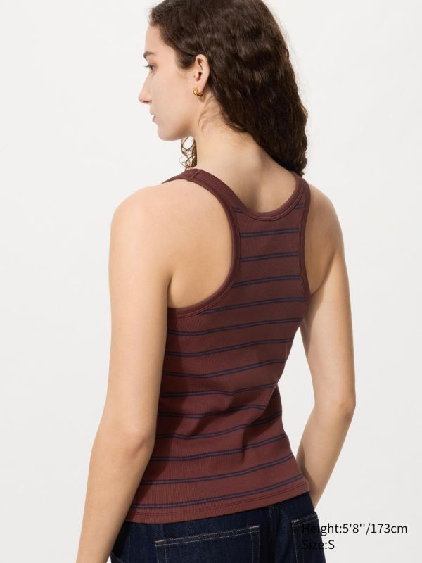 Racer Back Bra Top | Striped