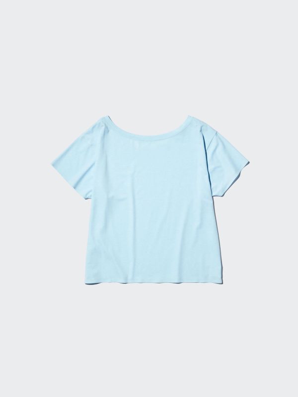 AIRism Relaxed V-Neck T-Shirt | 2 Way