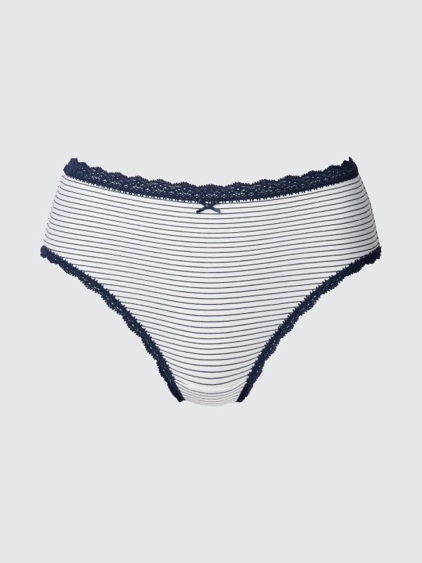 High Rise Briefs | Stripe