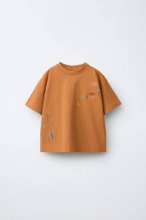 EMBROIDERED T-SHIRT
