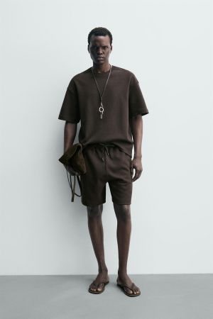 RELAXED FIT INTERLOCK SWEATSHIRT