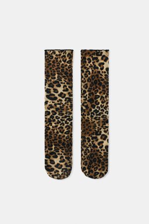 ANIMAL PRINT SOCKS