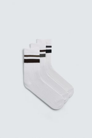 STRIPED SOCKS 3-PACK