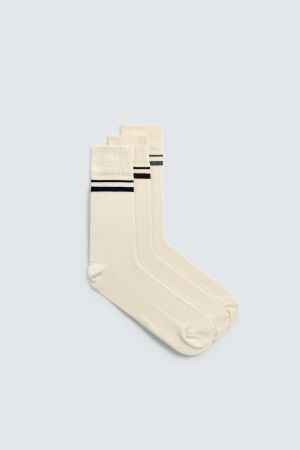 THREE-PACK OF STRIPED SOCKS