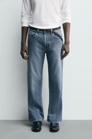 STRUCTURED STRAIGHT FIT BOOTCUT JEANS