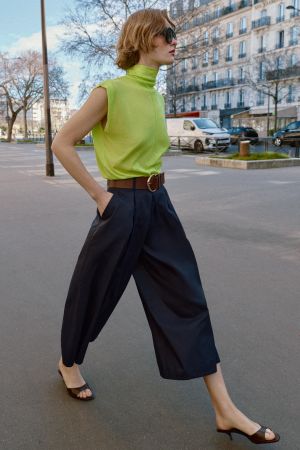 BELTED CULOTTES
