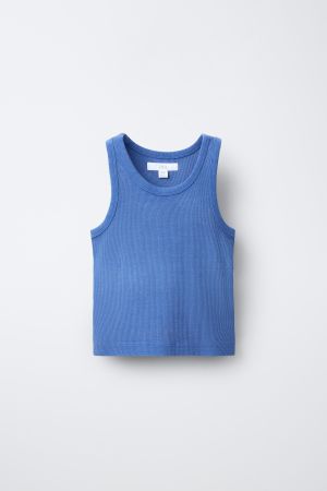RIBBED RACERBACK T-SHIRT