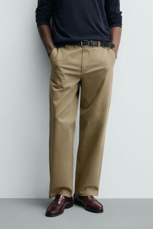 STRAIGHT FIT CHINO PANTS