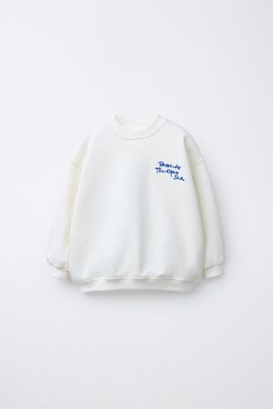 EMBROIDERED SWEATSHIRT