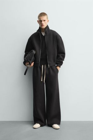 CROPPED FIT TECHNICAL JACKET