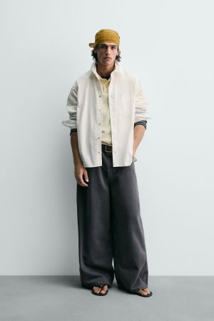 RELAXED FIT COTTON SHIRT