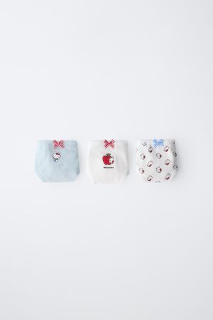 1 1/2-6 YEARS / THREE-PACK HELLO KITTY © SANRIO UNDERWEAR