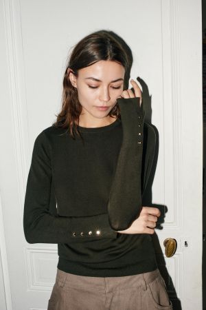 BASIC PLAIN KNIT JUMPER