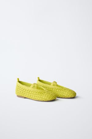 BRAIDED BALLET FLATS