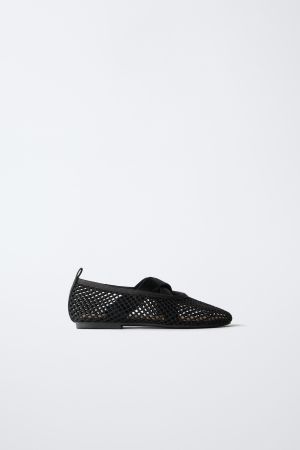 MESH BALLET FLATS