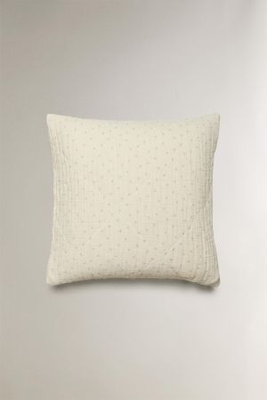 KIDS' CHIFFON FLORAL THROW PILLOW COVER